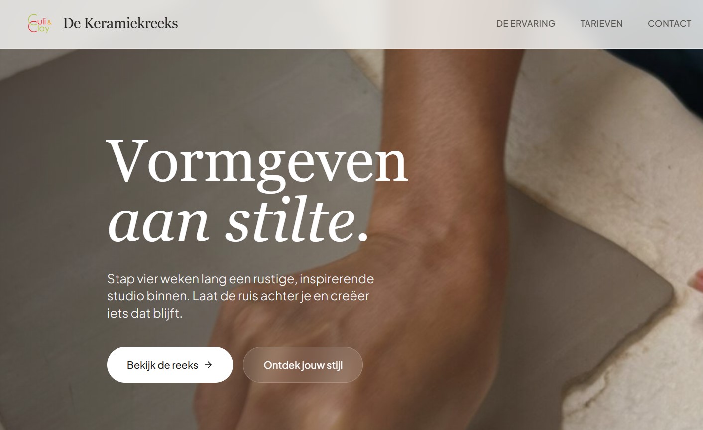 Atmospheric ceramics project preview