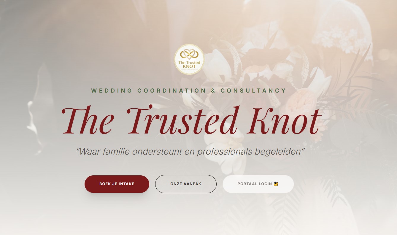 Wedding coordination project preview